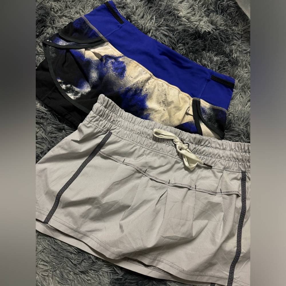 2 lululemon skirts size 8